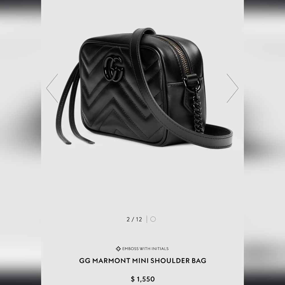 Gucci GG MARMONT MINI SHOULDER BAG